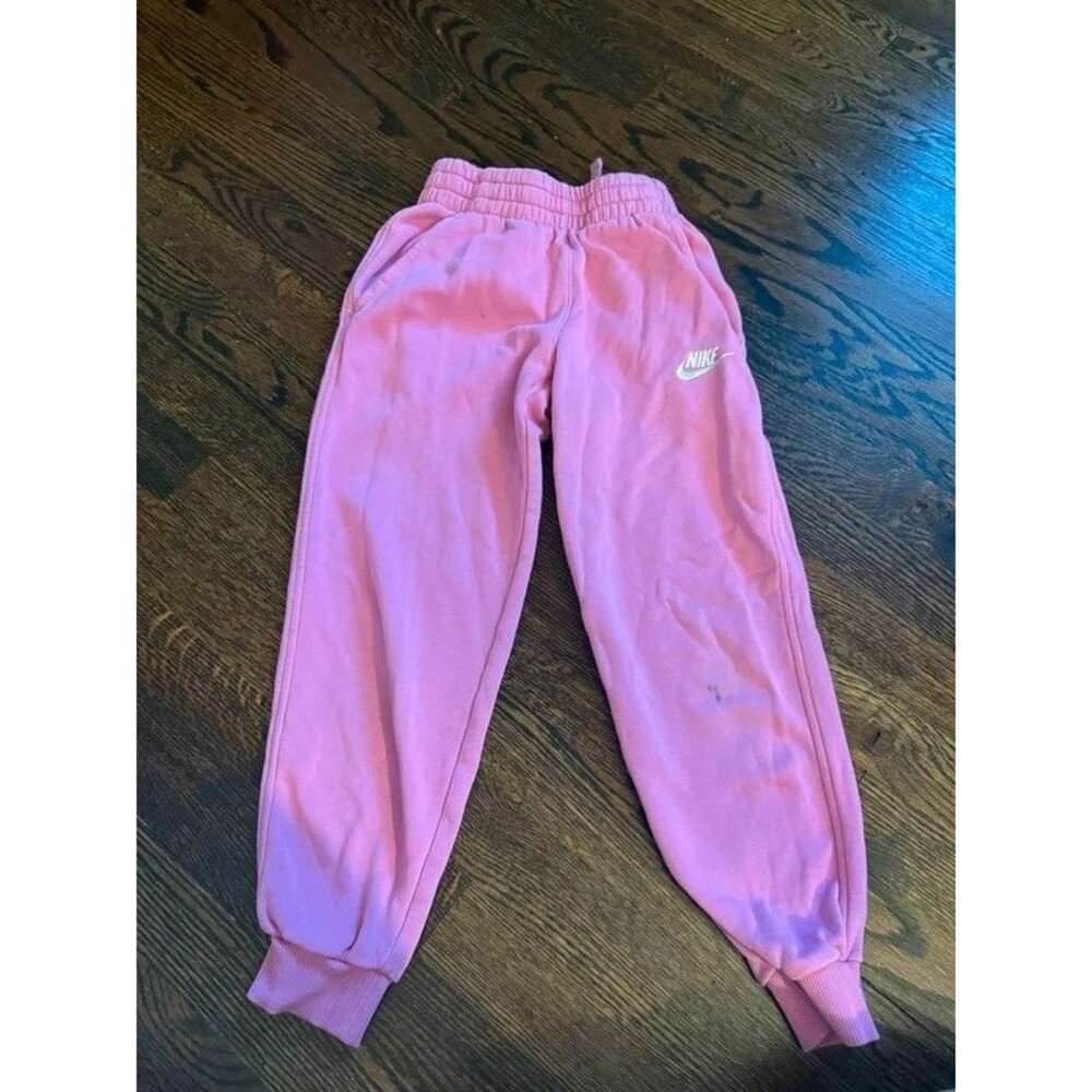 Nike girl joggers sweatpants pink size s